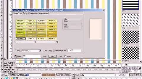 Pallete Creation with Design Dobby Textronics