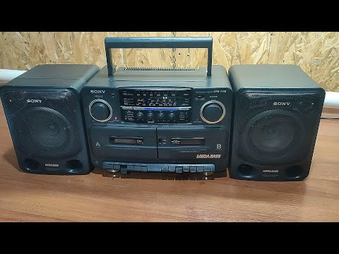 Магнитола SONY CFS-715S ремонт для подписчика.