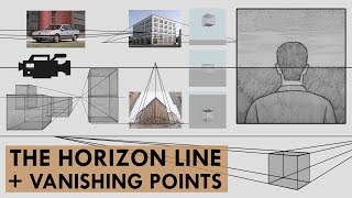 The Horizon Line & Vanishing Points EXPLAINED  In Depth Beginner Guide