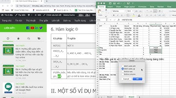 [Excel] Các hàm Excel xử lý logic - Logic Functions Excel