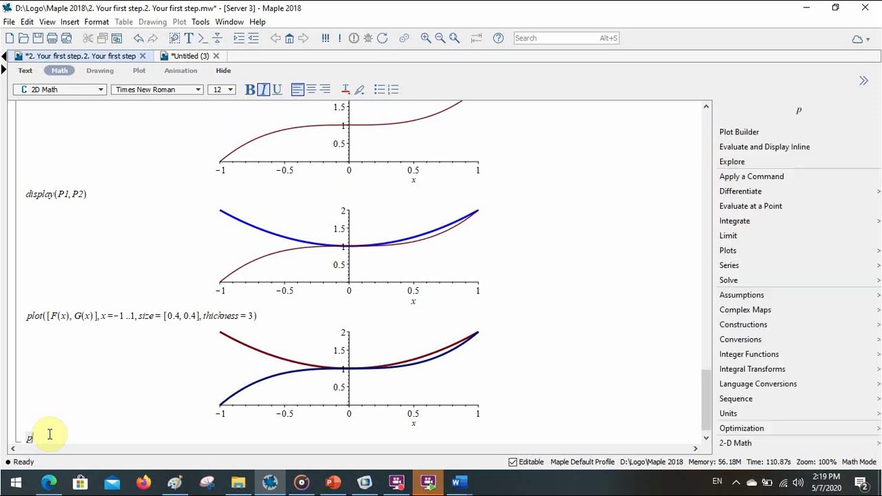 4-Plot functions in 2D & 3D - YouTube