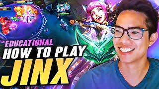 How To Carry with Jinx in EMERALD (Educational commentary)