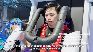 EPARK VR 360 Chair Video Arcade Games Virtual Reality 720 9d Vr Chair Motion Simulator