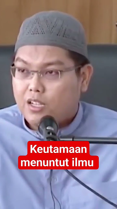 Keutamaan menuntut ilmu!! Ustadz Dr.Firanda Andirja, MA