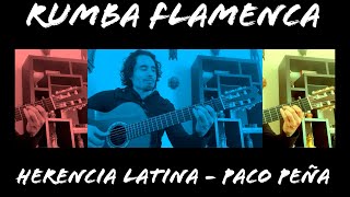 Rumba Flamenca - Herencia Latina by Paco Peña - Spanish Guitar Quartet (Quarantine Music)