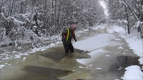 canadian ice road romping. Alder Flats.