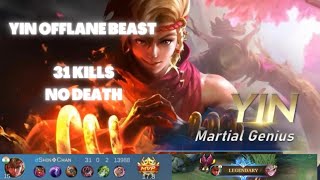 YIN OFFLANE BEAST | YIN MLBB 2022