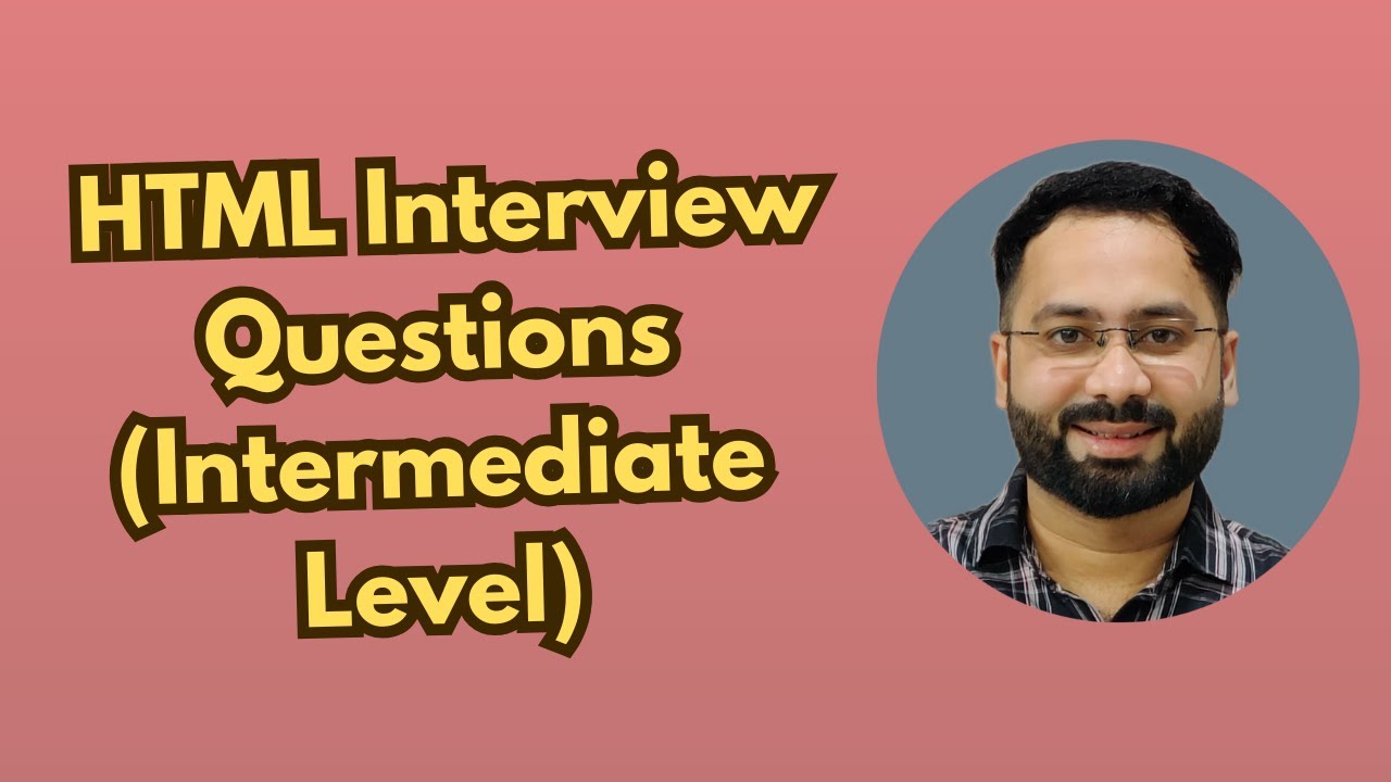 HTML Interview Questions: SEO Optimization, Picture & Template Tags ...