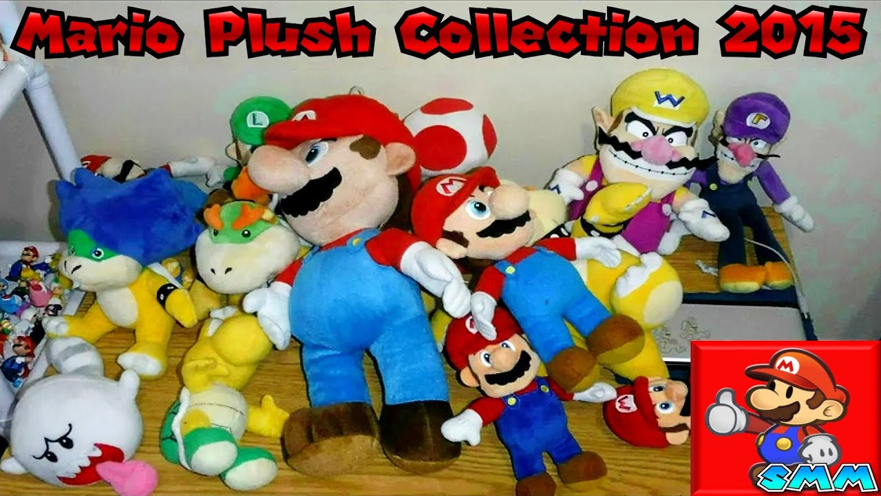 mario plush collection 2015