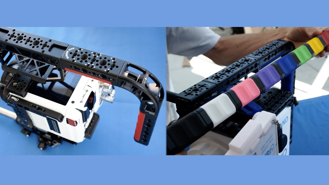 MID49 Rainbow Handle System with Interchangeable Color-Coded Grips