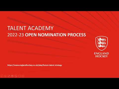 How To Nominate A Player For England Hockey's Open Trials