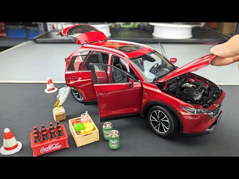MAZDA CX-5 1/18 フィギュア レッド 全長約25cm 左ハンドル cx-5