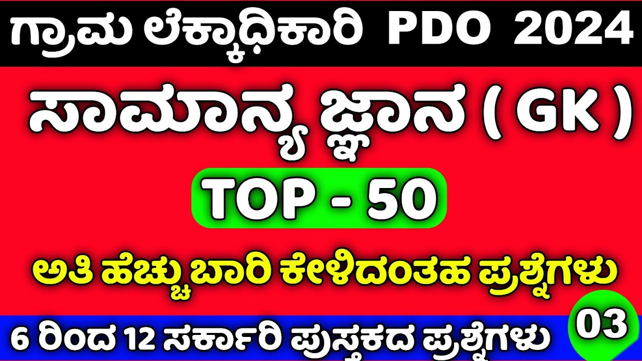 Village Accountant Syllabus In Kannada 2024 Top 50 Karnataka GK village-accountant-syllabus-in-kannada-2024-top-50-karnataka-gk