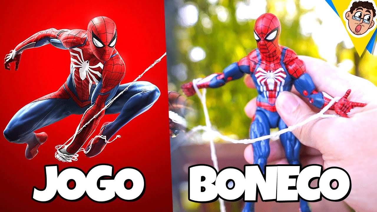 Homem Aranha Articulado - Spider Man Action Figure