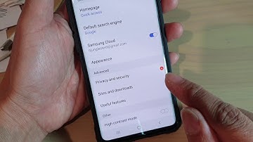 Galaxy S10 / S10+: How to Delete Internet Saved Password