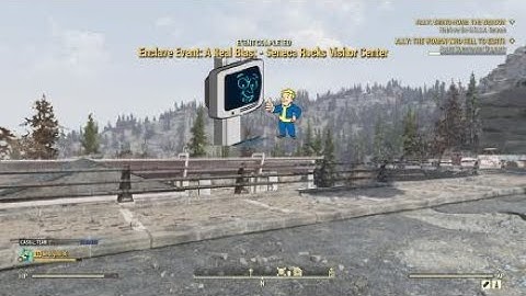 Fallout 76 enclave event a real blast seneca rocks visitor center