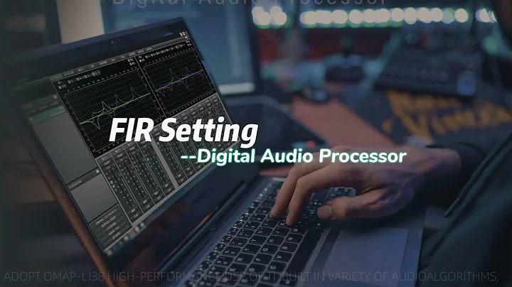 DSP Speaker Processor FIR Setting