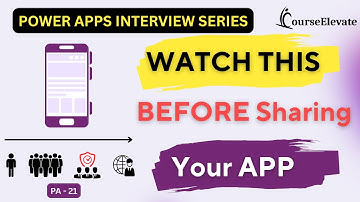The RIGHT Way to Share Power Apps Secrets Revealed