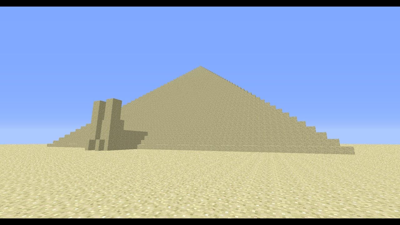 Minecraft Pyramid Map FAIL - YouTube