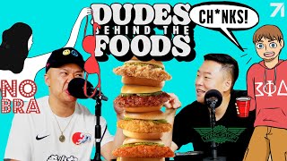 Struggle Meals, Our Asian Hate Stories & The New Wingstop Sandwiches | Dudes Behind the Foods Ep. 45