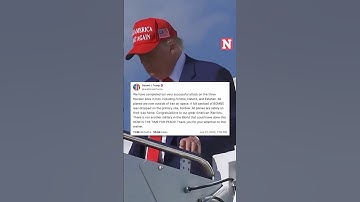 Trump Sebut AS Serang 3 Situs Nuklir Iran