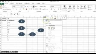 Operations Management -- Project Network Diagram