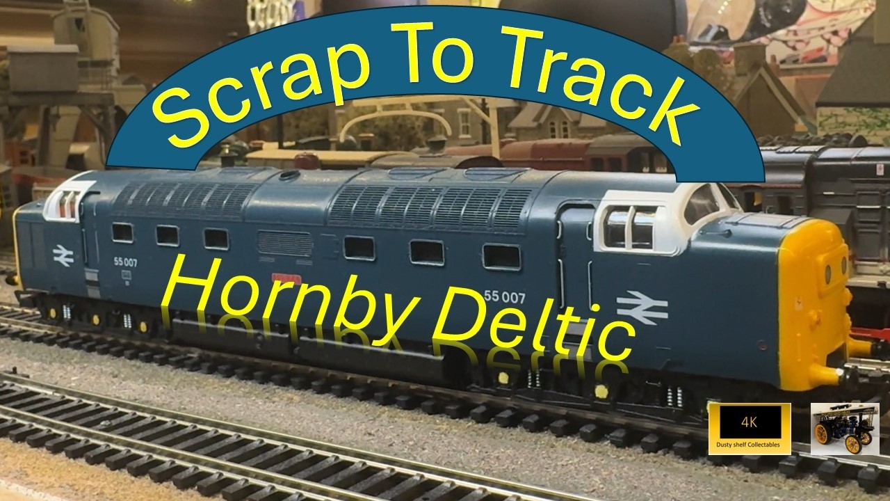 Реставрация паровоза Hornby Class 55 Deltic для восстановления работоспособности.