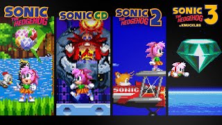 All Sonic Origins Plus Endings As Amy Rose! (4K)
