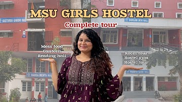 MSU baroda girls hostel room tour  #yt #ytviral #msu #hostel #roomtour