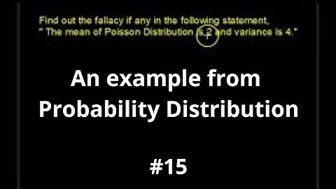 Probability Distribution - How to solve basic PD problems - Binomial Distribution-Solved Example #15