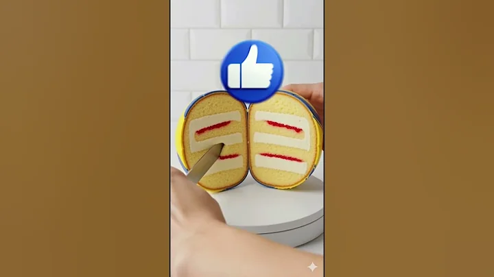 Impossible 3 Second Cake Cut 🍰 Can You Spot the Trick? 🤯