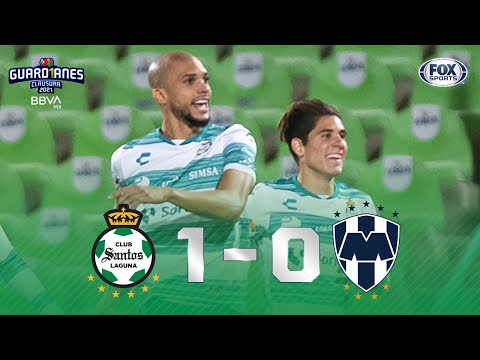 ¡SANTOS LE QUITÓ EL INVICTO A RAYADOS! | SANTOS 1-0 RAYADOS | LIGA MX