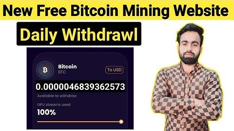New Free bitcoin Mining Website 2022 | New Free Cloud Mining Website | Fazale rabi