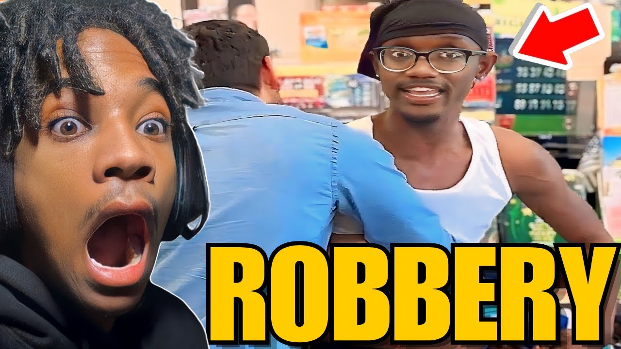 Man Robs a Store for a YouTube Video... *Police Called* - YouTube