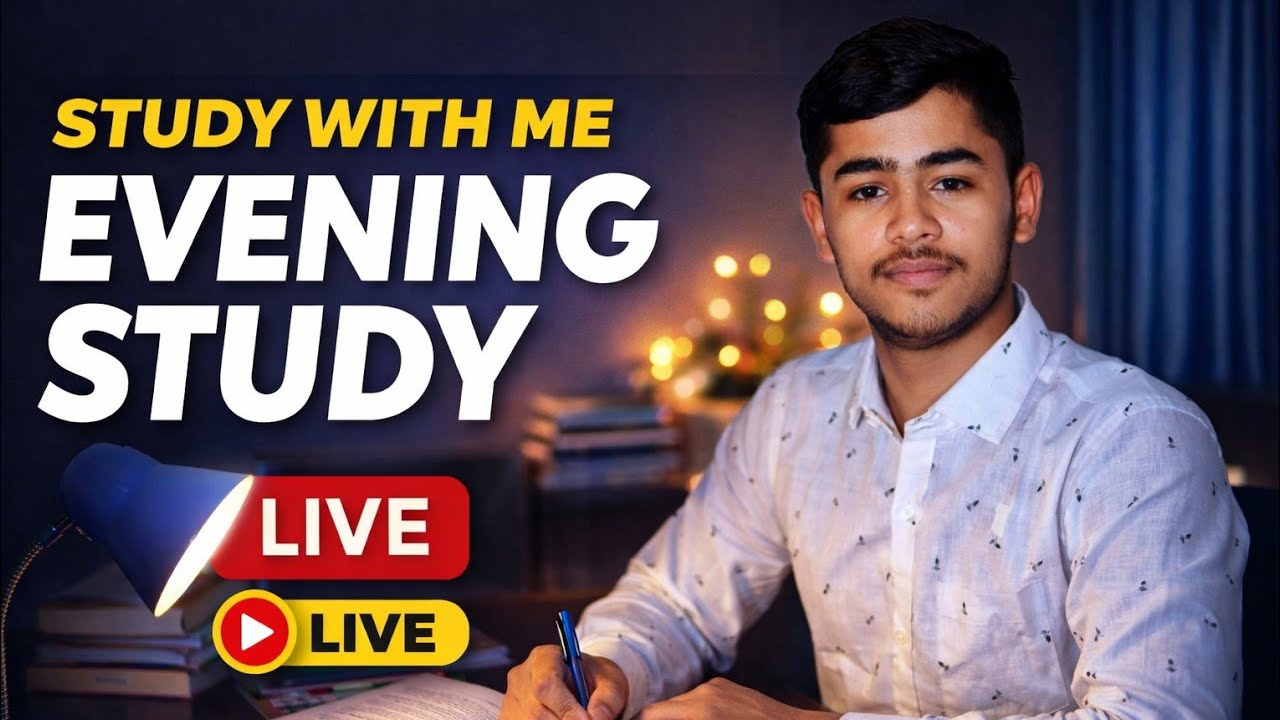 Study with me Live 📚 🏻 🎯 Rishikesh Study Point is live! - YouTube