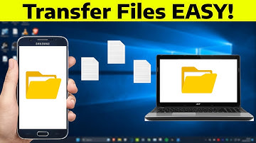 How To Transfer Files From Android Phone To PC Wirelessly (Or PC to Phone) NO CABLES