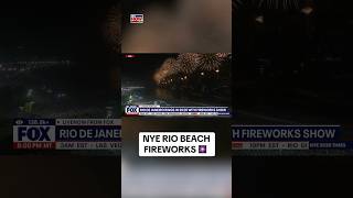 NYE Rio beach fireworks