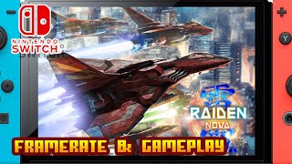 Raiden NOVA - (Nintendo Switch) - Framerate & Gameplay