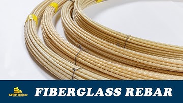 What is fiberglass rebar? GFRP rebar vs steel