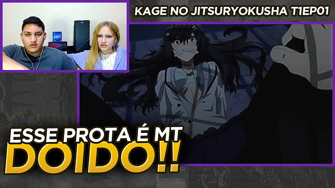 KAGE NO JITSURYOKUSHA NI NARITAKUTE [LEGENDADO] T1EP07 [REACT EM