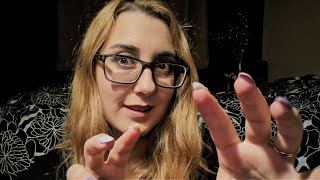 ASMR Om Nom Wet Mouth Sounds and Plucking Hand Movements 🤤❤️
