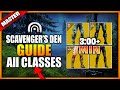 Scavengers den master lost sector  all classes guide  05082024