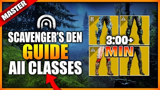 Scavenger's den MASTER Lost sector | All Classes Guide - 05/08/2024