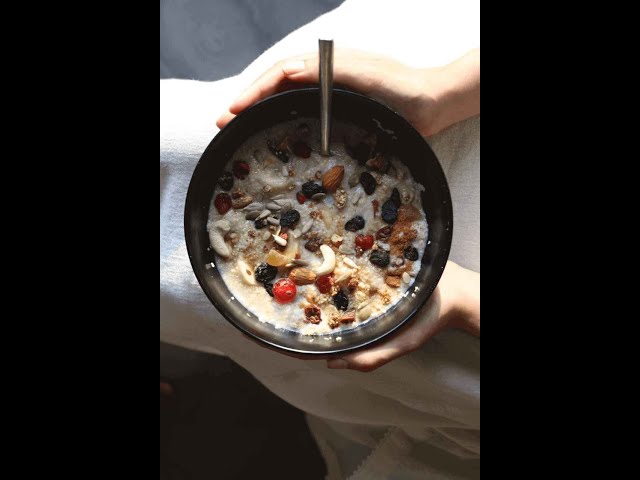 Organic Amaranth, Honey, and Nuts u0026 Seeds Porridge Recipe class=
