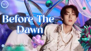 P1HARMONY (피원 하모니) ~ Before The Dawn ~ Line Distribution