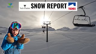 Crazy Weather Hit The Alps This Week! Snow Report Tignes/Val DÌsere 20/01/2024 screenshot 2