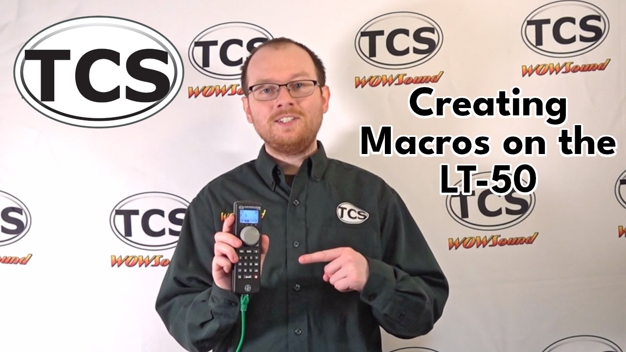 New Video: Creating Macros on the LT-50