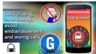 Dial Lock –Call Locker !!! the best application to secure your call & save your money screenshot 2