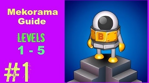 Mekorama Android Gameplay ( Level 1-5 ) | Let