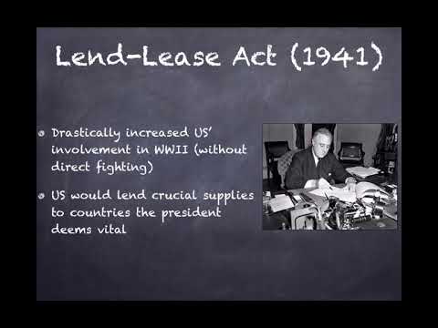 US Regents Review Video 41 US Transition To WWII